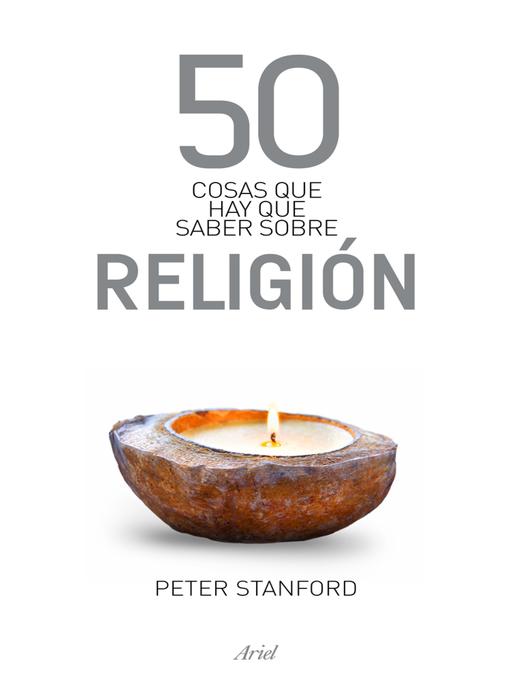 Detalles del título 50 cosas que hay que saber sobre religión de Peter Stanford - Lista de espera